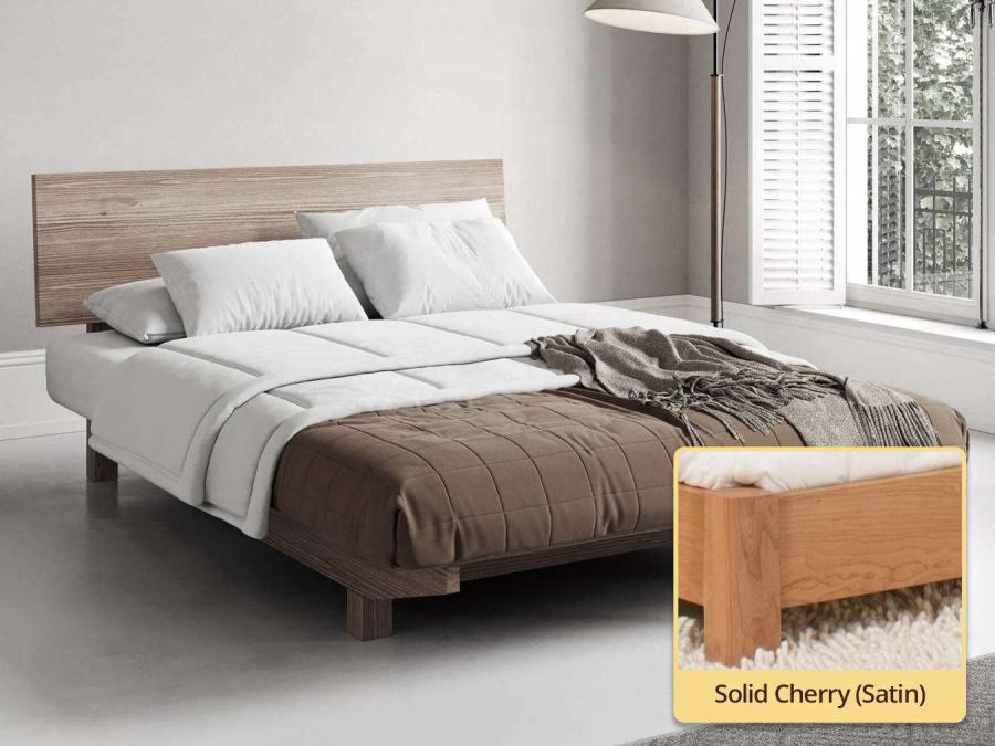 Floating Bed (Space Saver) Solid Cherry