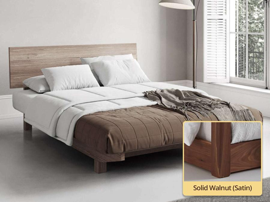 Floating Bed (Space Saver) Walnut