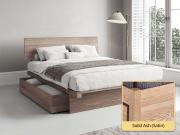 Japanese Storage Bed solid ash
