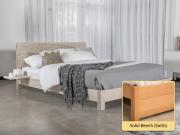 low kensington Solid Beech (Satin)