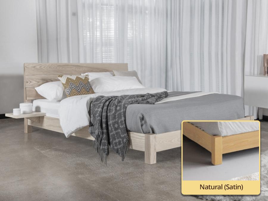 Low Kensington Bed natural