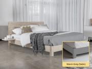 Low Kensington Bed warm grey
