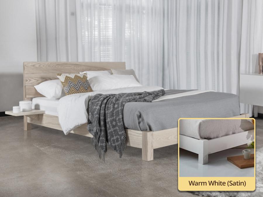 Low Kensington Bed white