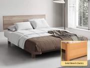 floating bed space saver Solid Beech (Satin)