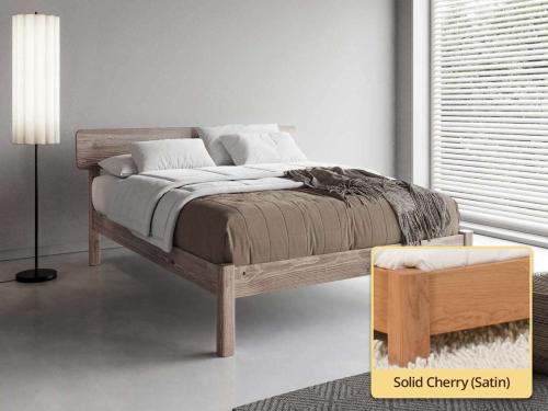 The Deco Bed solid cherry