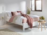 white wooden bed frame chelsea design by get laid beds