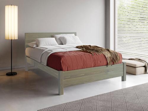 grey wash wooden bed frame chelsea design by get laid beds