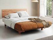 solid oak wooden bed frame