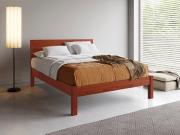red kensington wooden bed frame