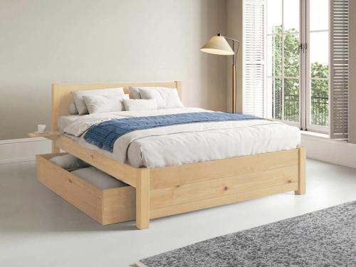 untreated wood storage bed london design by get laid beds