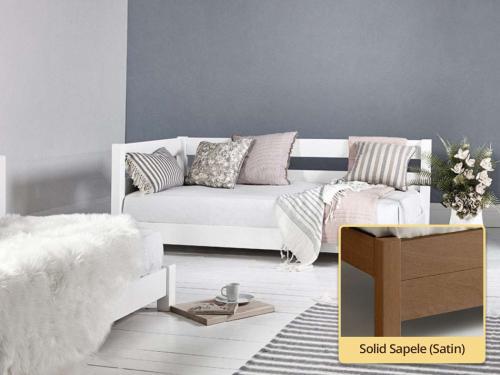 Modern Ohio Day Bed solid sapele
