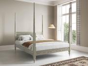 grey wash moroccan four poster bed frame by get laid beds