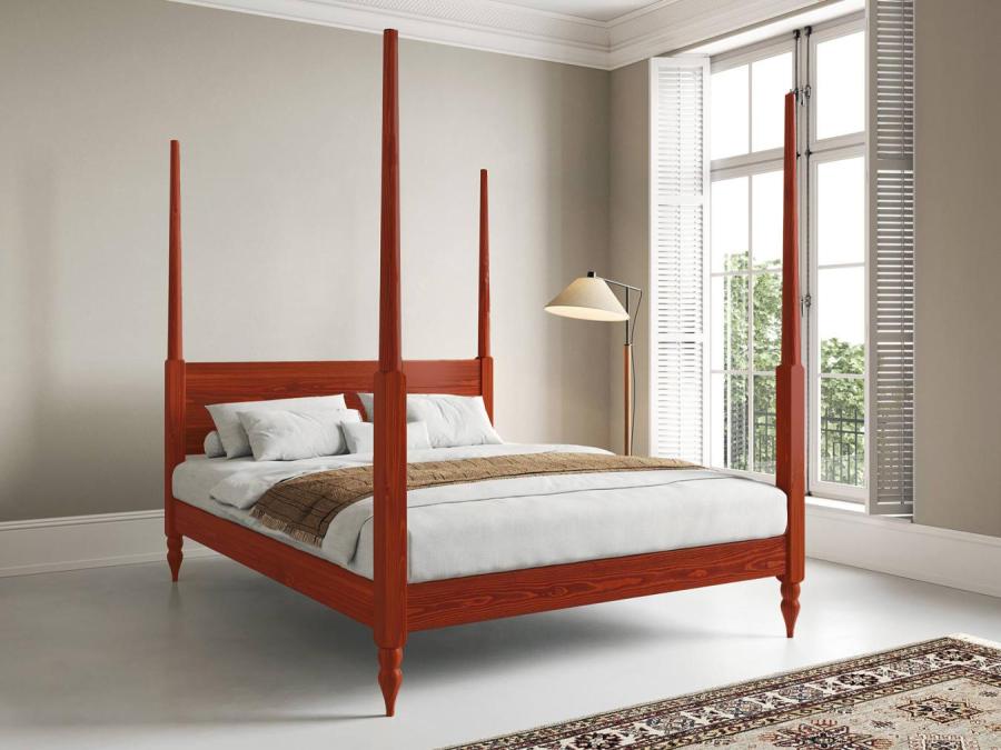 red four poster bed moroccan design by get laid beds