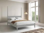 grey four poster platform bed frame moroccan design by get laid beds