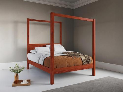 red forest four poster bed frame new forest design by get laid beds
