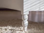 wooden bed turned leg