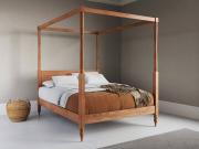 solid oak wooden four poster bed frame country design by get laid beds