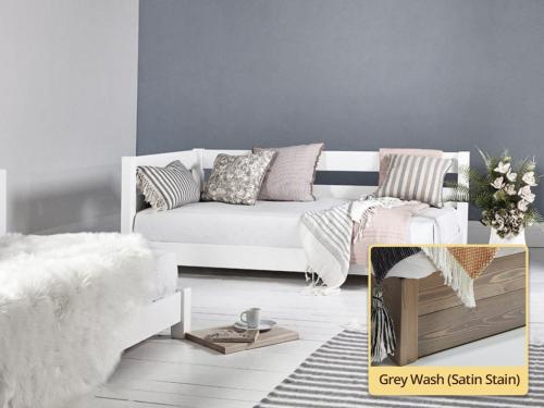 grey wash modern ohio day bed by get laid beds