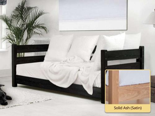solid ash modern day bed by get laid beds