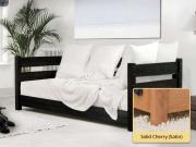 solid cherry modern day bed by get laid beds