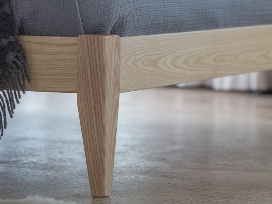 wood tapered leg option