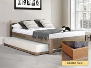 solid oak wooden guest bed by get laid beds
