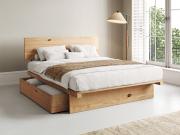 japanese storage beds in honey