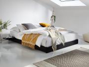 low wooden platform bed black enkel design by get laid beds