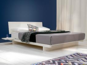 white attic japanese bed fuji design