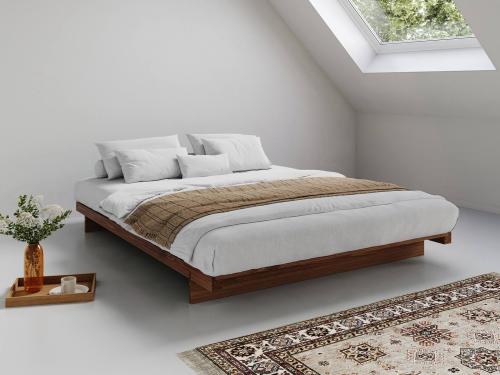 low fuji platform bed frame attic japanese bed by get laid beds