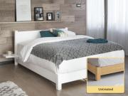 untreated wooden bed frame low japanese space saver design by get laid beds