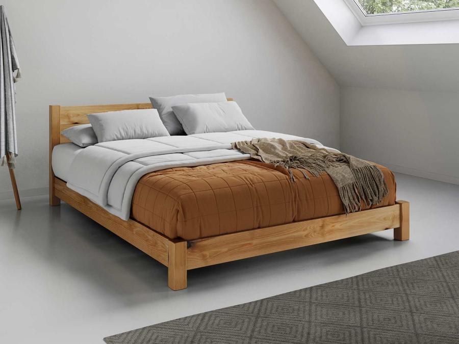 low tokyo wood bed frame japannese by get laid beds