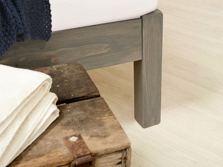 wooden bed leg space saver