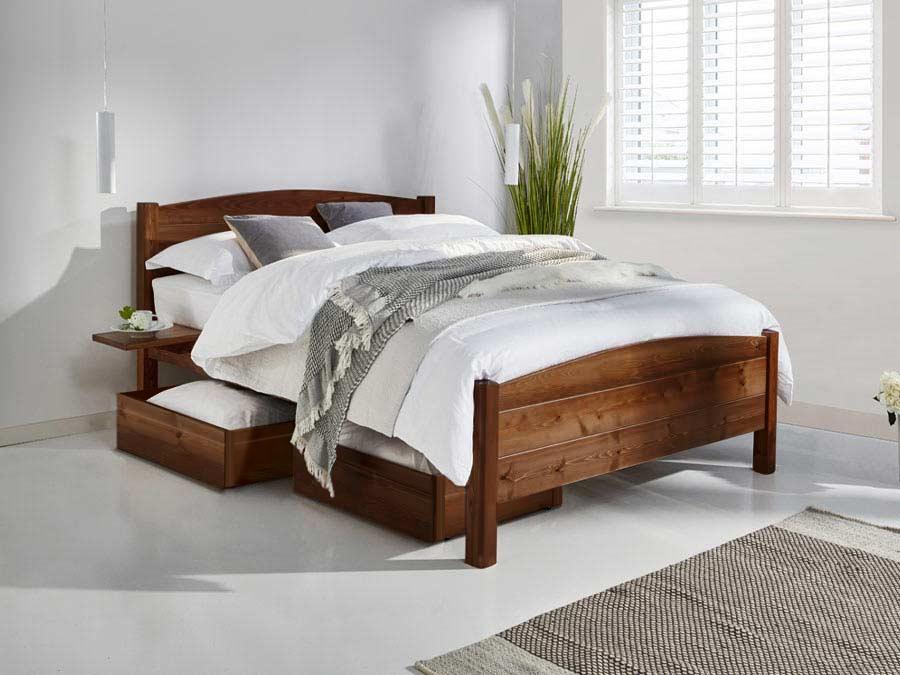 storage bed traditional country bed frame by get laid beds