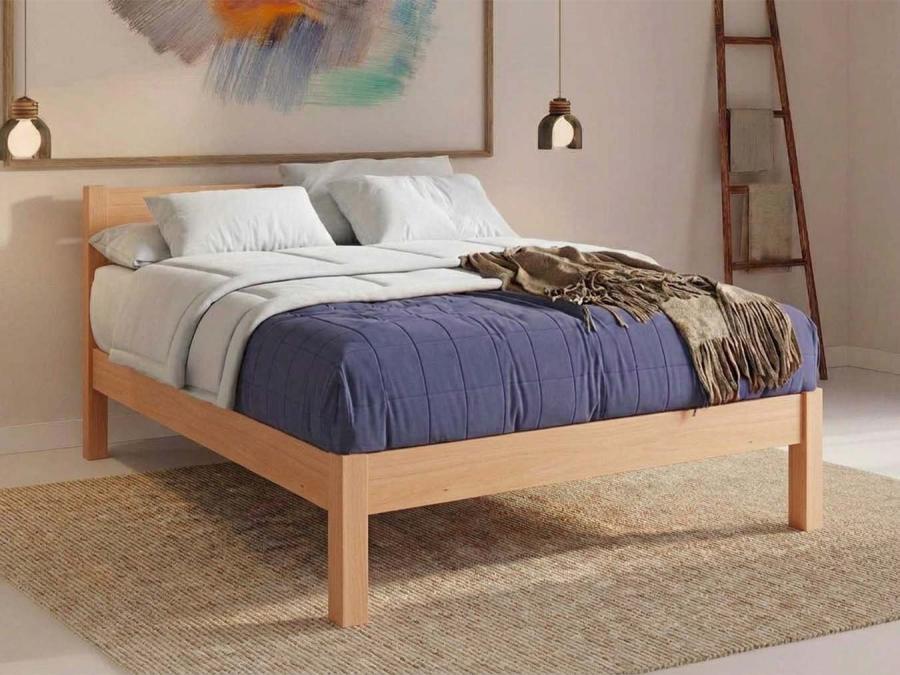white knight bed space saver beech
