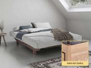 solid ash shoreditch bed no headboard